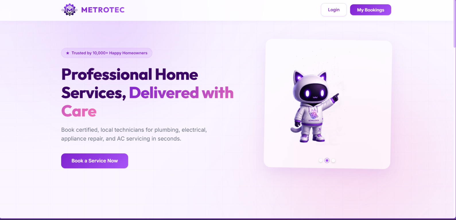 Metrotec - Business Website